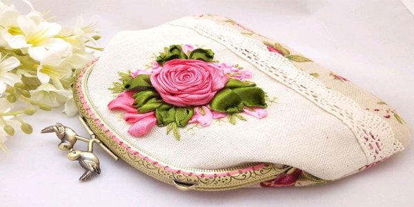 آموزش روبان دوزی  پیشرفته