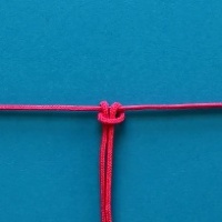 جلسه دوم : آموزش گره کله‌چکاوکی و گره کله‌چکاوکی برعکس