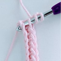 جلسه پنجم:آموزش بافت پایه نیمه(half double crochet)