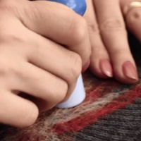 جلسه دوم : کچه دوزی روی لباس