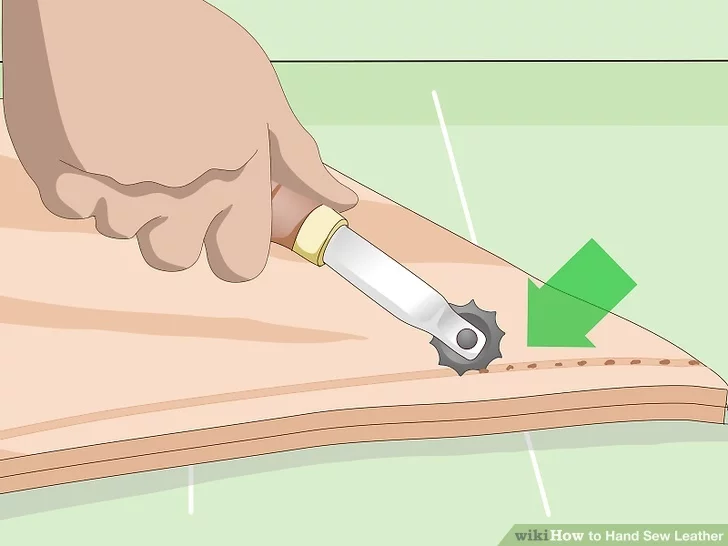 سوراخ کردن چرم