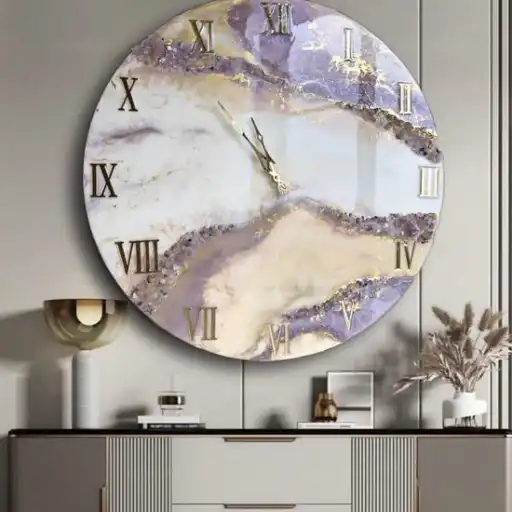 مدل ساعت رزینی بنفش