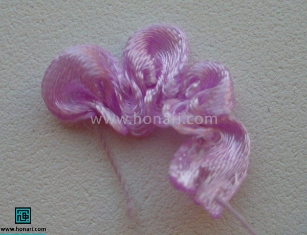 کوک که تمام شد از دو طرف نخ را بکشید