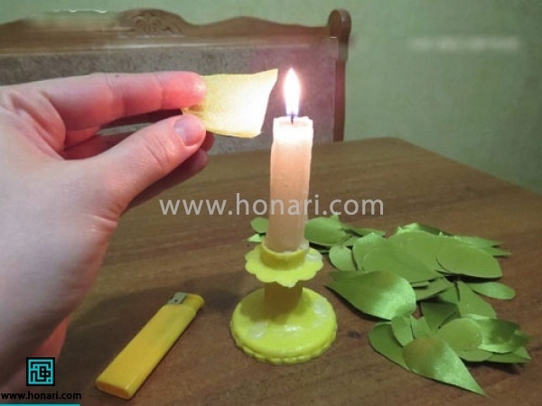 Ø¨Ø±Ú¯ ÙØ§Û Ø§ÙØ§Ø¯Ù Ø´Ø¯Ù Ø±Ø§ Ø±ÙÛ Ø­Ø±Ø§Ø±Øª Ø´ÙØ¹ Ø¨Ú¯ÛØ±ÛØ¯ ØªØ§ Ø¯ÙØ± Ø¨Ø±Ú¯ Ø­Ø§ÙØª Ø·Ø¨ÛØ¹Û Ø¨Ú¯ÛØ±Ø¯