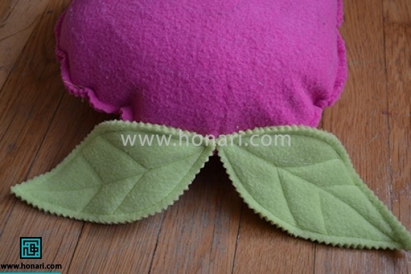 (Ø¯Ø± ØµÙØ±Øª Ø¯ÙØ®ÙØ§Ù )Ø¯ÙØ± Ø¨Ø±Ú¯ Ø±Ø§ Ø¨Ø§ Ø§Ø³ØªÙØ§Ø¯Ù Ø§Ø² ÙÛÚÛ Ø²ÛÚ¯ Ø²Ø§Ú¯ ÙØ±ØªØ¨ ÙÛÚ©ÙÛÙ. Ø³Ù¾Ø³ Ø¨Ø±Ú¯ ÙØ§ Ø±Ø§ Ø¨Ù Ø¯Ø§ÛØ±Ù ÙØªØµÙ ÙÛÚ©ÙÛÙ . 