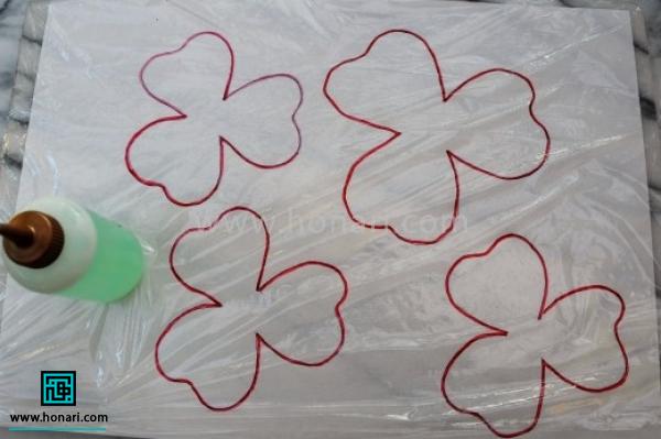 Ø·Ø±Ø­ Ø±Ø§ Ø¨Ø± Ø±ÙÛ ÛÚ© Ø³Ø·Ø­ ØµØ§Ù ÙØ±Ø§Ø± ÙÛØ¯ÙÛÙ Ù Ø±ÙÛ Ø¢Ù Ø±Ø§ Ø¨Ø±Ø§Û Ø¬ÙÙÚ¯ÛØ±Û Ø§Ø² Ø®ÛØ³ Ø´Ø¯Ù Ø¨Ø§ ÙØ§ÛÙÙÙ ÙÛÙ¾ÙØ´Ø§ÙÛÙ . 