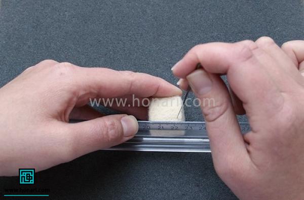 با Ø§Ø³ØªÙØ§Ø¯Ù از خط Ú©Ø´ Ù Ø³ÙØ²Ù Ú©ÚÙ Ø¯ÙØ²Û Ø§Ø¶ÙØ§Ø¹ Ù
کعب Ù
ربع را Ù
ÙØ³Ø¬Ù
Ù ÛÚ©ÙÙØ§Ø®Øª Ú©ÙÛØ¯.