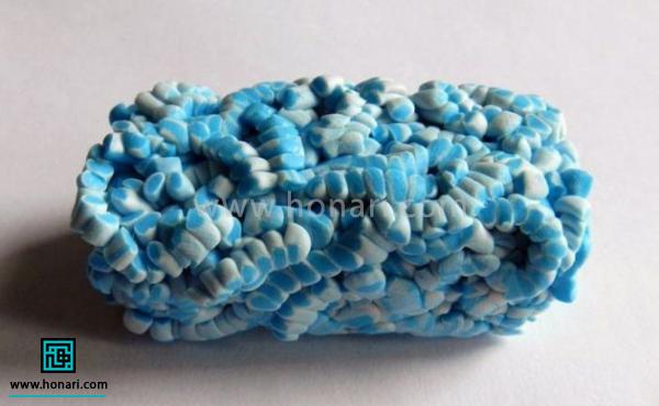 قطعات برش خورده را کنار هم قرار می دهیم.