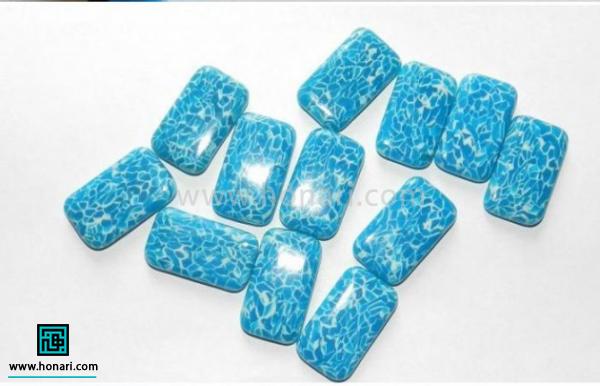 به این صورت تمام قطعات دستبند را به صورت منظم و یک دست برش زده و آماده می کنیم.