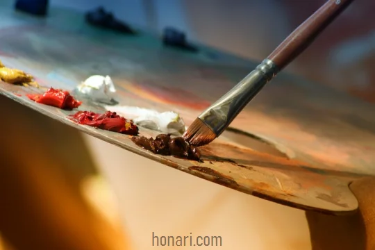 تفاوت رنگ اکریلیک و رنگ روغن