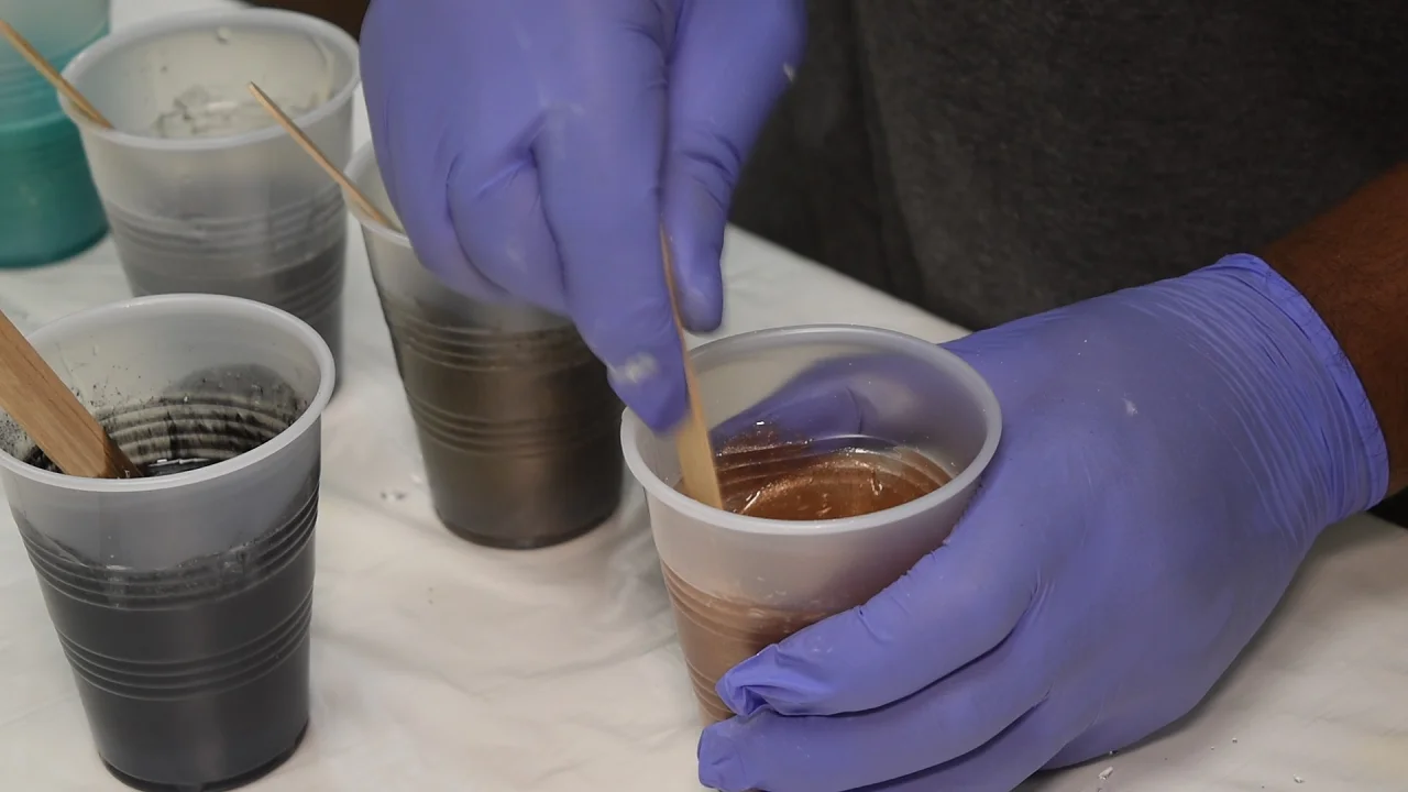 prepare diffrent kind of resins