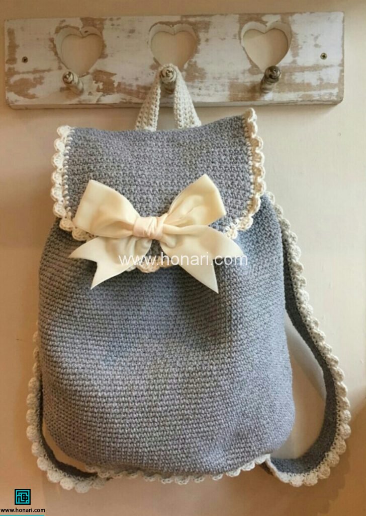 آموزش بافت کوله پشتی