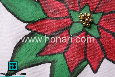 آموزش نقاشی روی کیف