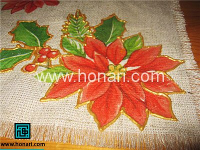 دکوپاژ روی گونی