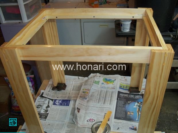 میز معرق کاشی شب پر ستاره