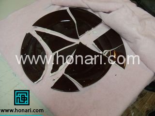 میز معرق کاشی شب پر ستاره