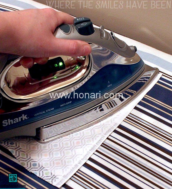 تکه دوزی با اتو