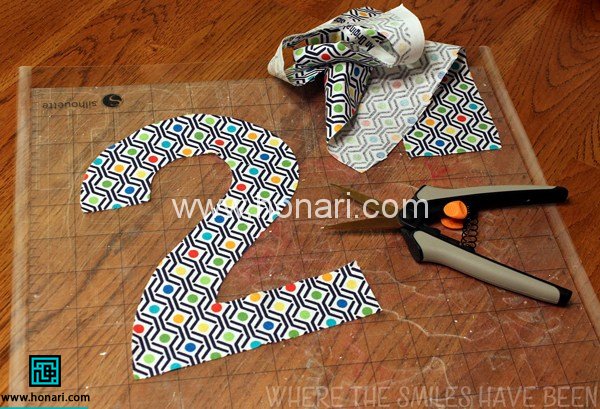 تکه دوزی با اتو