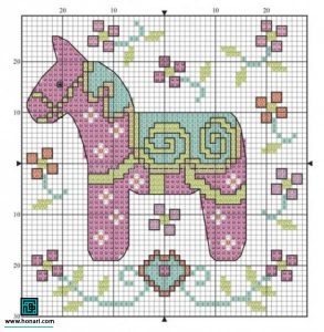 نقشه شطرنجی اسب