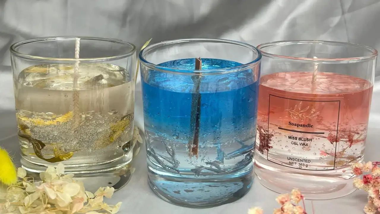 روش ساخت شمع ژله ای رنگی