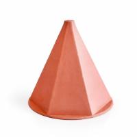 قالب شمع پلاستیکی هرمی 6 وجهی