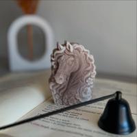 قالب شمع سیلیکونی کتیبه اسب هیما 10cm