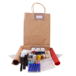 خودت بسازِ چاپ دستی روی پارچه