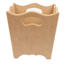 سطل آشغال چوبی کوچک  کد 139/2
