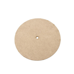 قطعه چوبی طرح ساعت 3mil قطر 30cm  