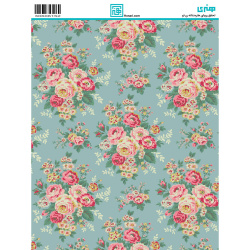 کاغذ دکوپاژ طرح گل سایز A4 کد 6152