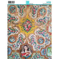 کاغذ دکوپاژ طرح سنتی سایز A4 کد 6181