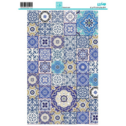 کاغذ دکوپاژ طرح اسلیمی سایز A4 کد 6212