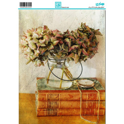 کاغذ دکوپاژ  سایز A4 کد 6255