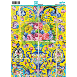 کاغذ دکوپاژ سایز A4 کد 6271