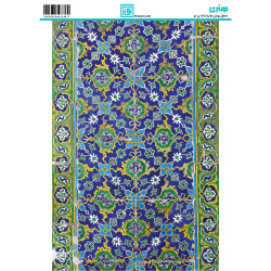 کاغذ دکوپاژ طرح اسلیمی سایز A4 کد 6287