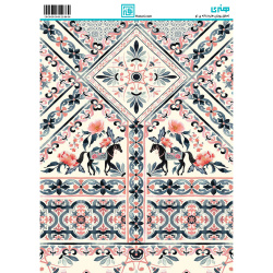 کاغذ دکوپاژ سایز A4 کد 6289