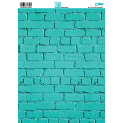 کاغذ دکوپاژ طرح دیوار سایز A4 کد 6408