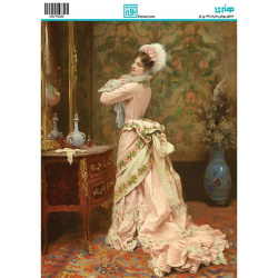 کاغذ دکوپاژ طرح کلاسیک سایز A4