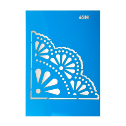 استنسیل هنری کد 658k سایز 14*20
