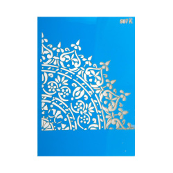استنسیل هنری کد 587k سایز 14*20