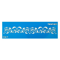 استنسیل هنری کد 324k سایز 30*9