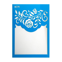 استنسیل هنری کد 627K سایز 14*20