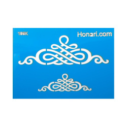 استنسیل هنری کد 106K سایز 14*20