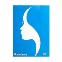 استنسیل هنری کد 976k سایز 14*20