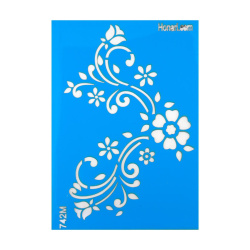 استنسیل هنری کد 742M سایز 24*16