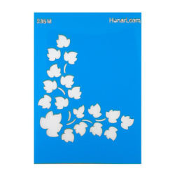 استنسیل هنری کد 235M سایز 24*16