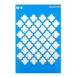 استنسیل هنری کد 881B سایز 29*19