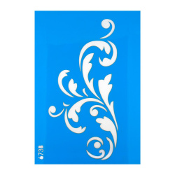 استنسیل هنری کد 673B سایز 29*19
