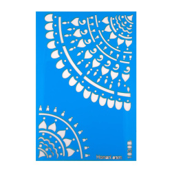 استنسیل هنری کد 1030B سایز 29*19