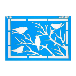 استنسیل هنری کد 781B سایز 29*19